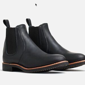 Red Wing 6-inch Chelsea Boot, Size 10, Black Boundary Leather